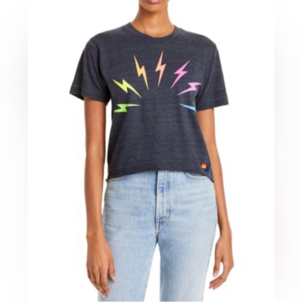 Aviator Nation Bolt Boyfriend Tshirt